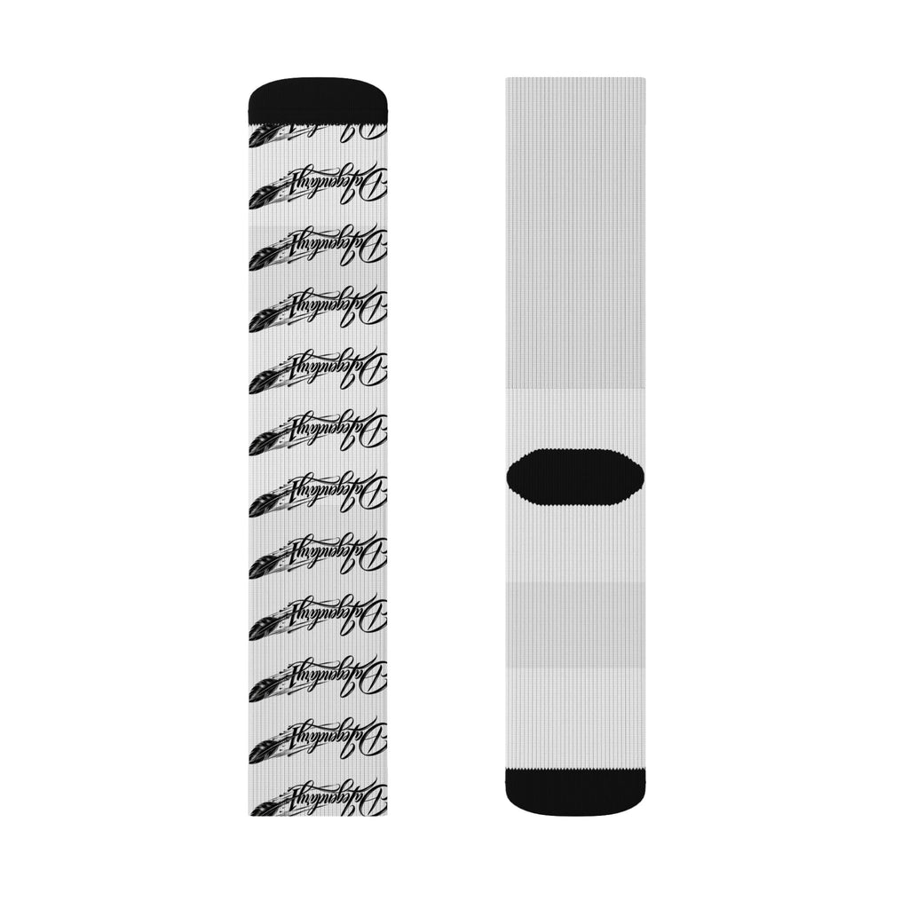 DaLegendary1 Feather Flow Pattern Socks