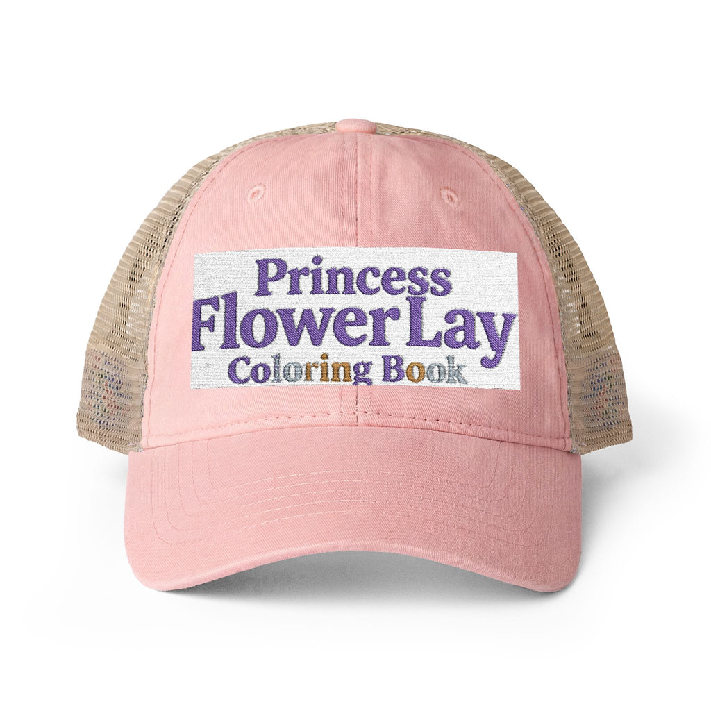 Princess FlowerLay Washed Mesh Back Cap