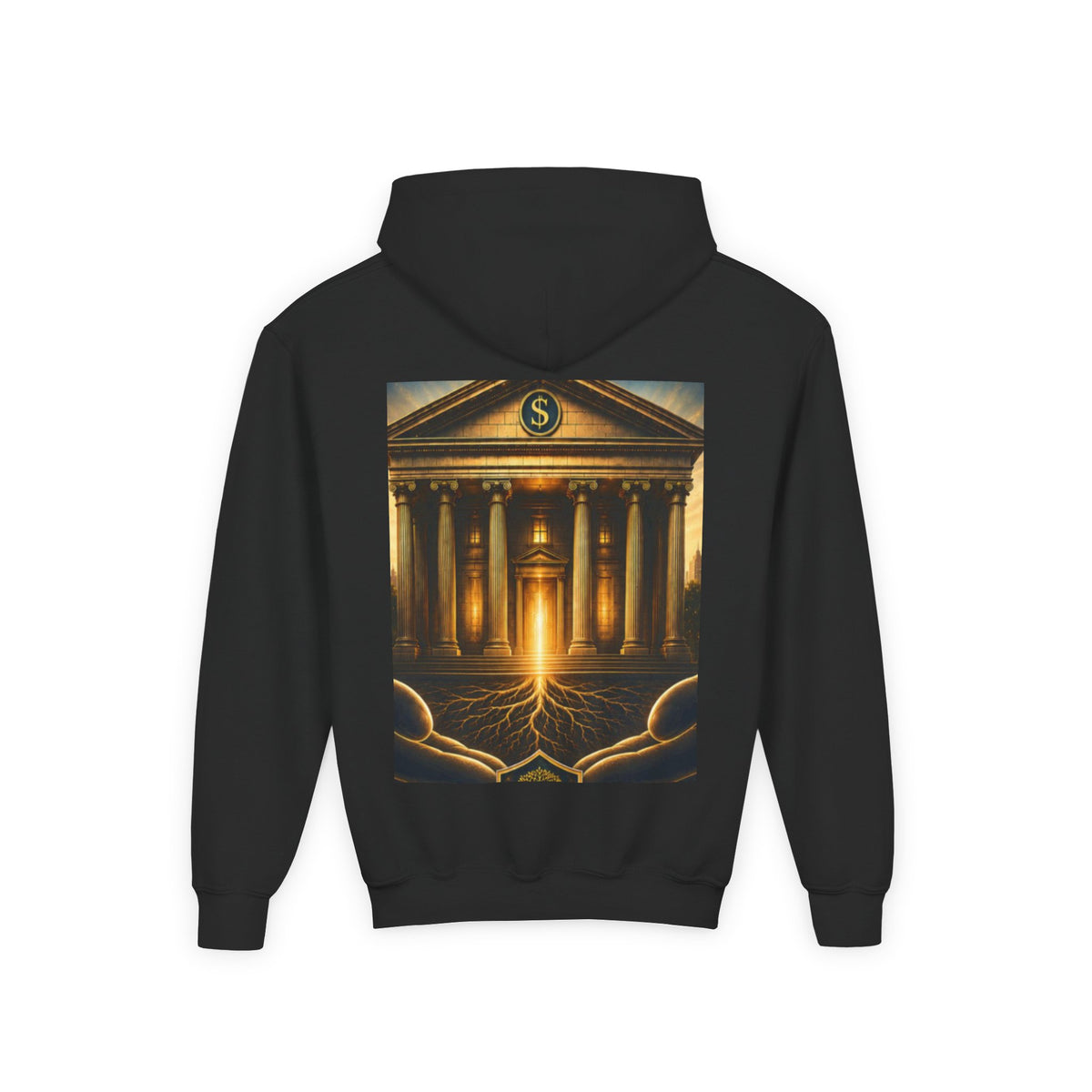 Open A Family Bank, Close the Wealth Gap: The Definition of Power Youth Hoodie