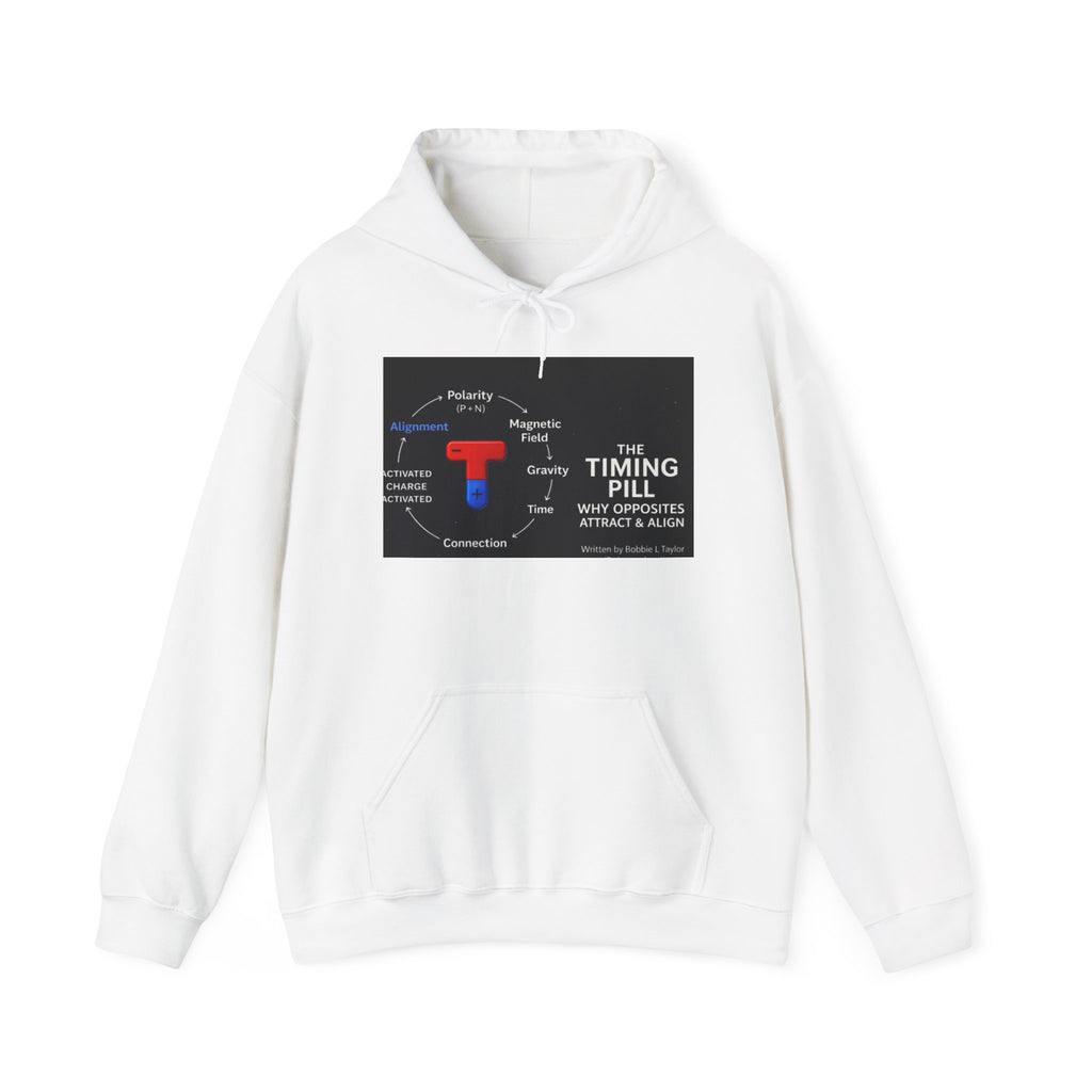 The Timing Pill Black Out Hoodie