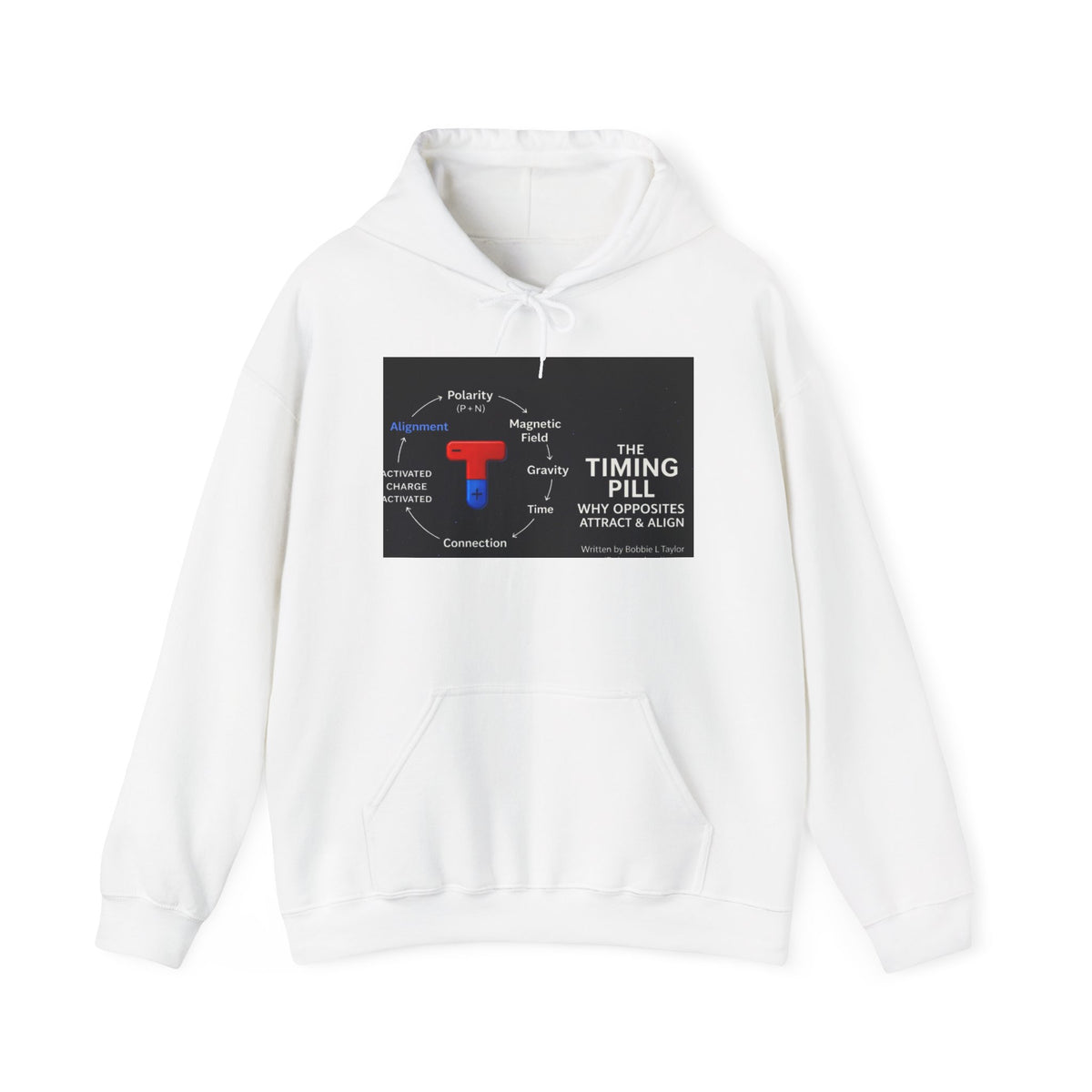 The Timing Pill Black Out Hoodie