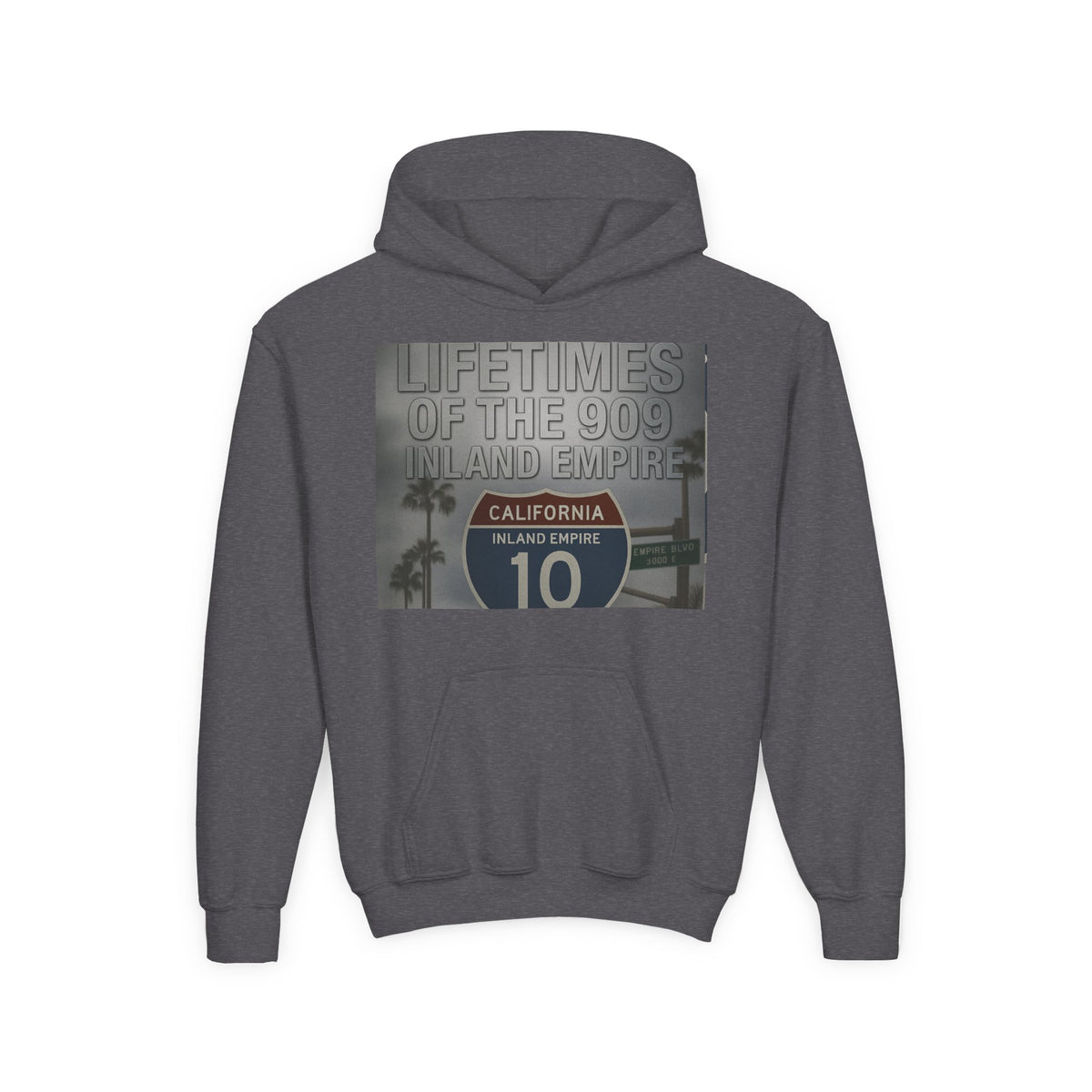 Lifetimes of the 909 Inland Empire Youth Hoodie