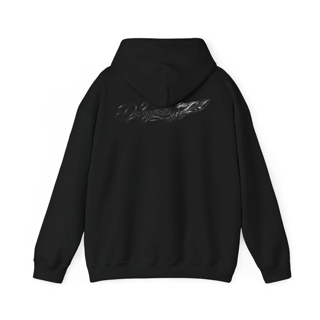 The Timing Pill Black Out Hoodie