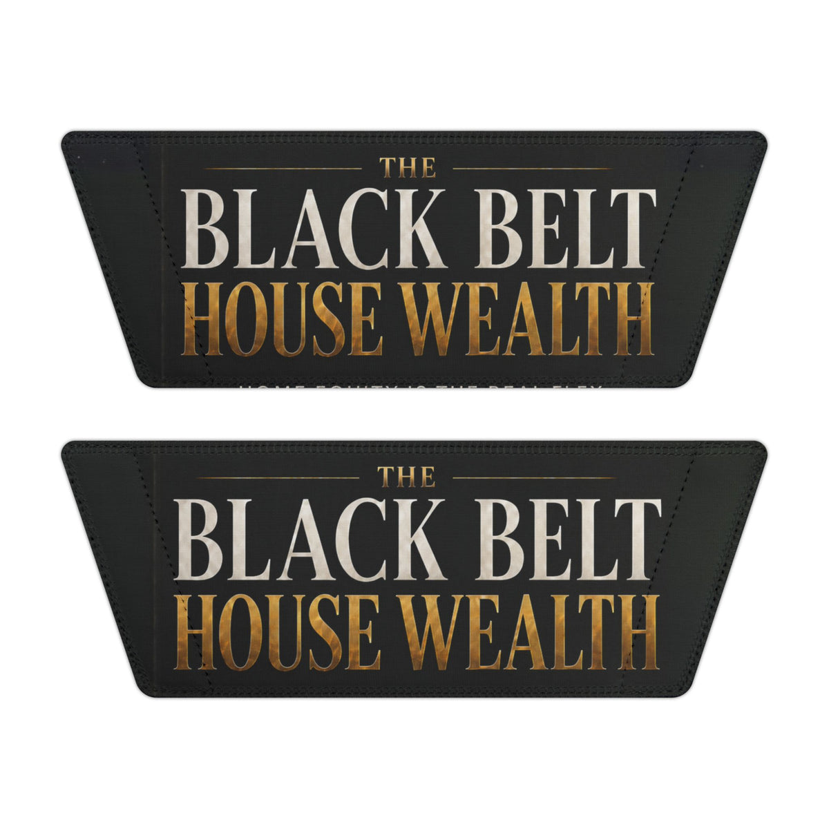 The Black Belt House Wealth Adult Slide Sandals