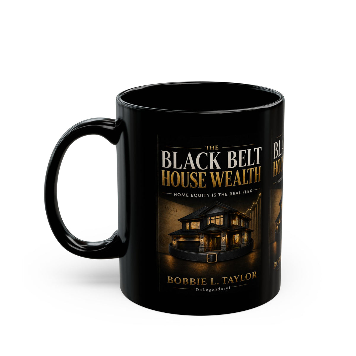 The Black Belt House Wealth Pattern Mug