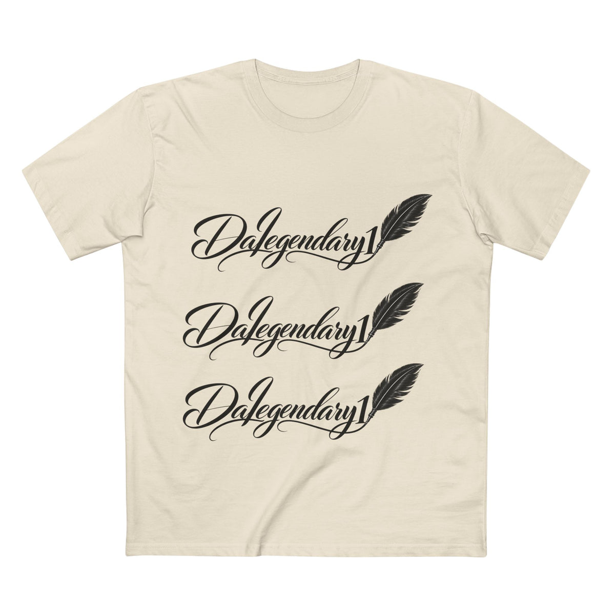 DaLegendary1 Black Ink Tee