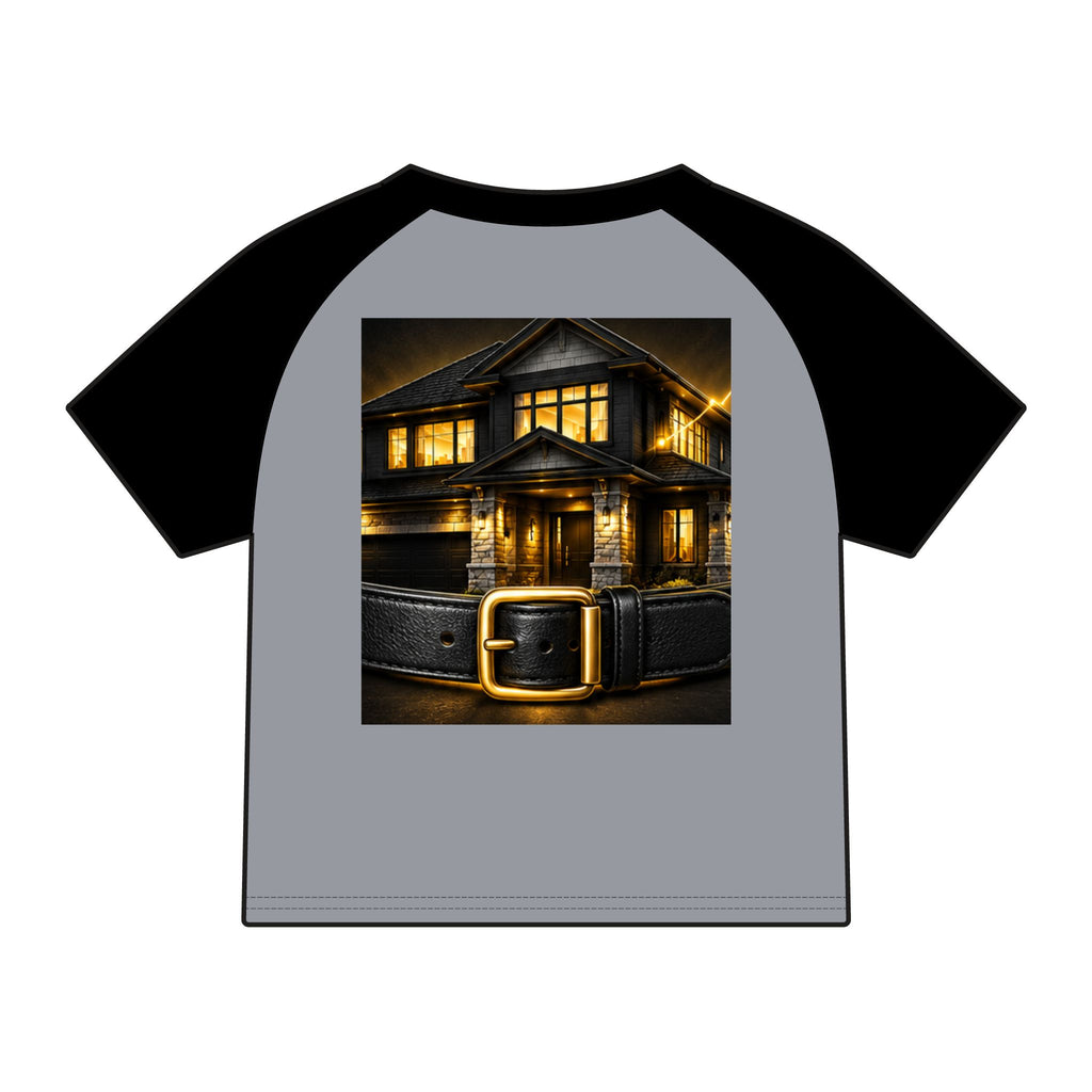 The Black Belt House Wealth Women’s Micro Rib Raglan Tee