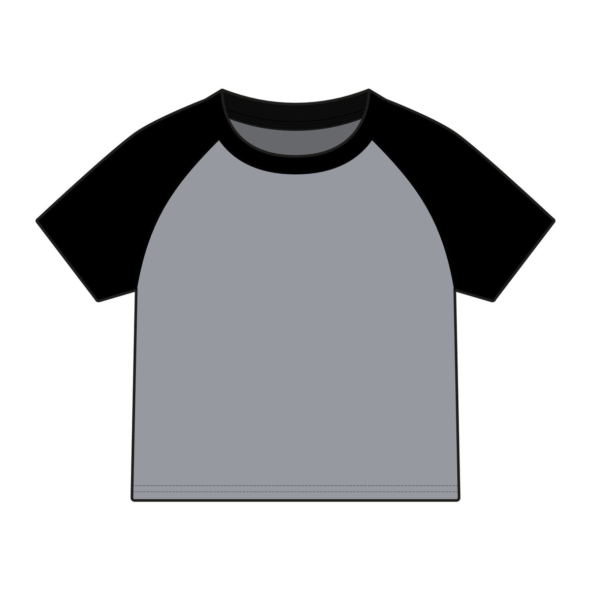 The Black Belt House Wealth Women’s Micro Rib Raglan Tee