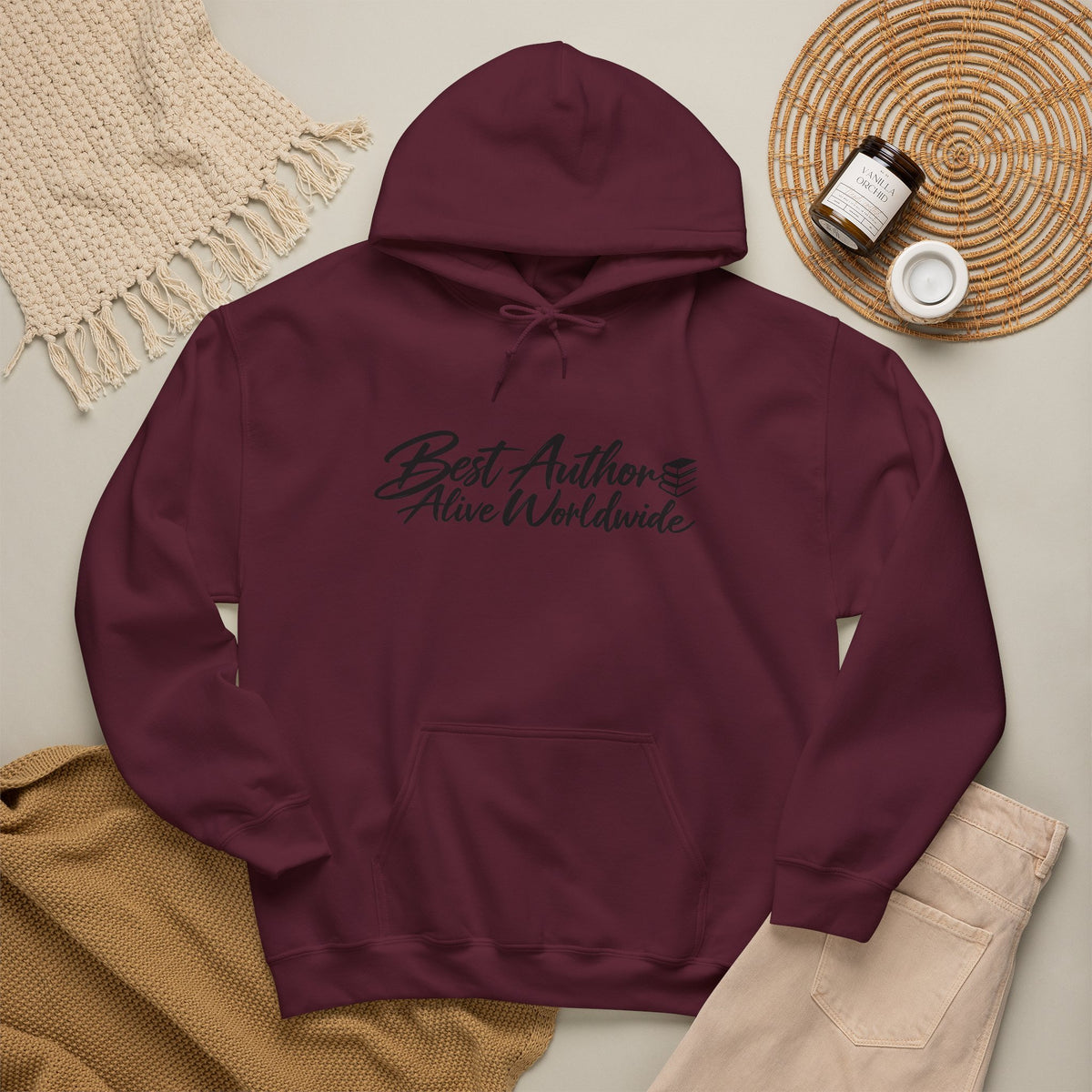 Best Author Blessed Author Alive Hoodie