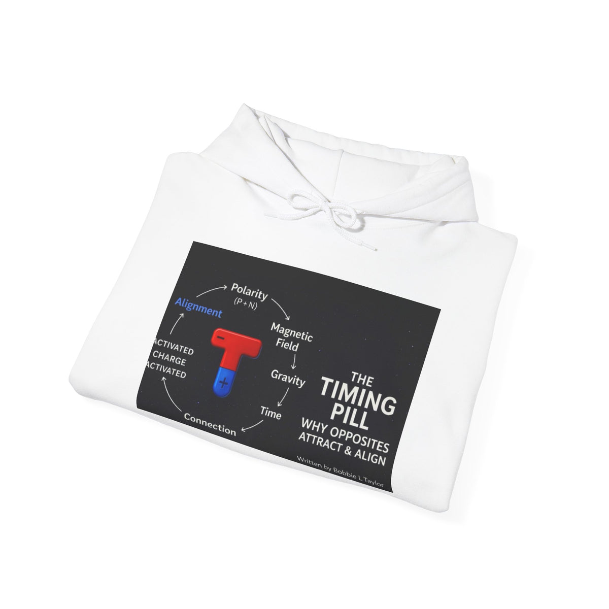 The Timing Pill Black Out Hoodie