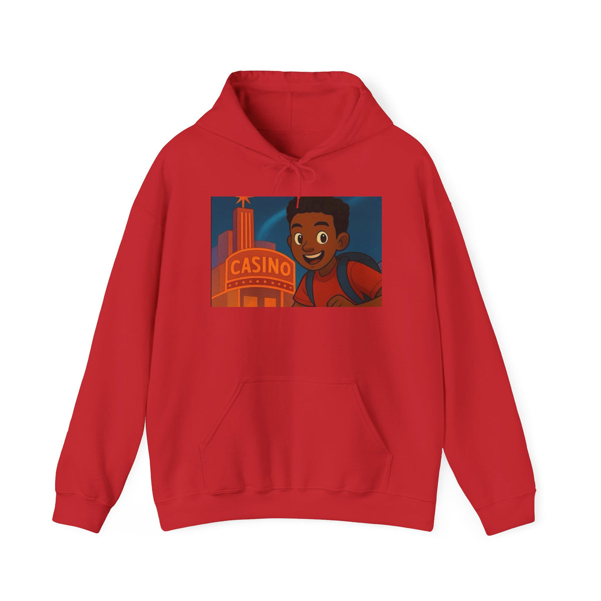 The Invisible Jackpot: Mysteries of the Casino Adult Hoodie