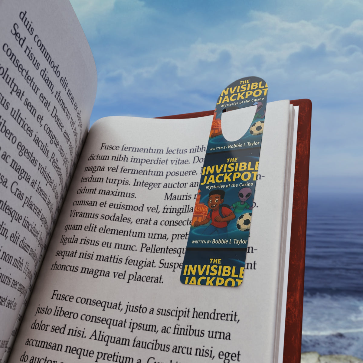 The Invisible Jackpot Signature Bookmarker