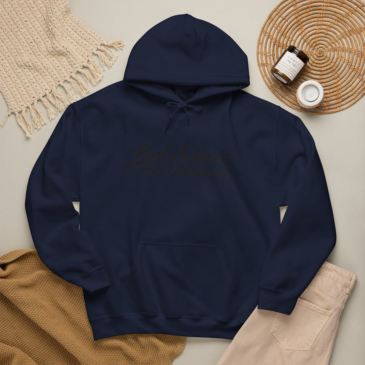 Best Author Blessed Author Alive Hoodie