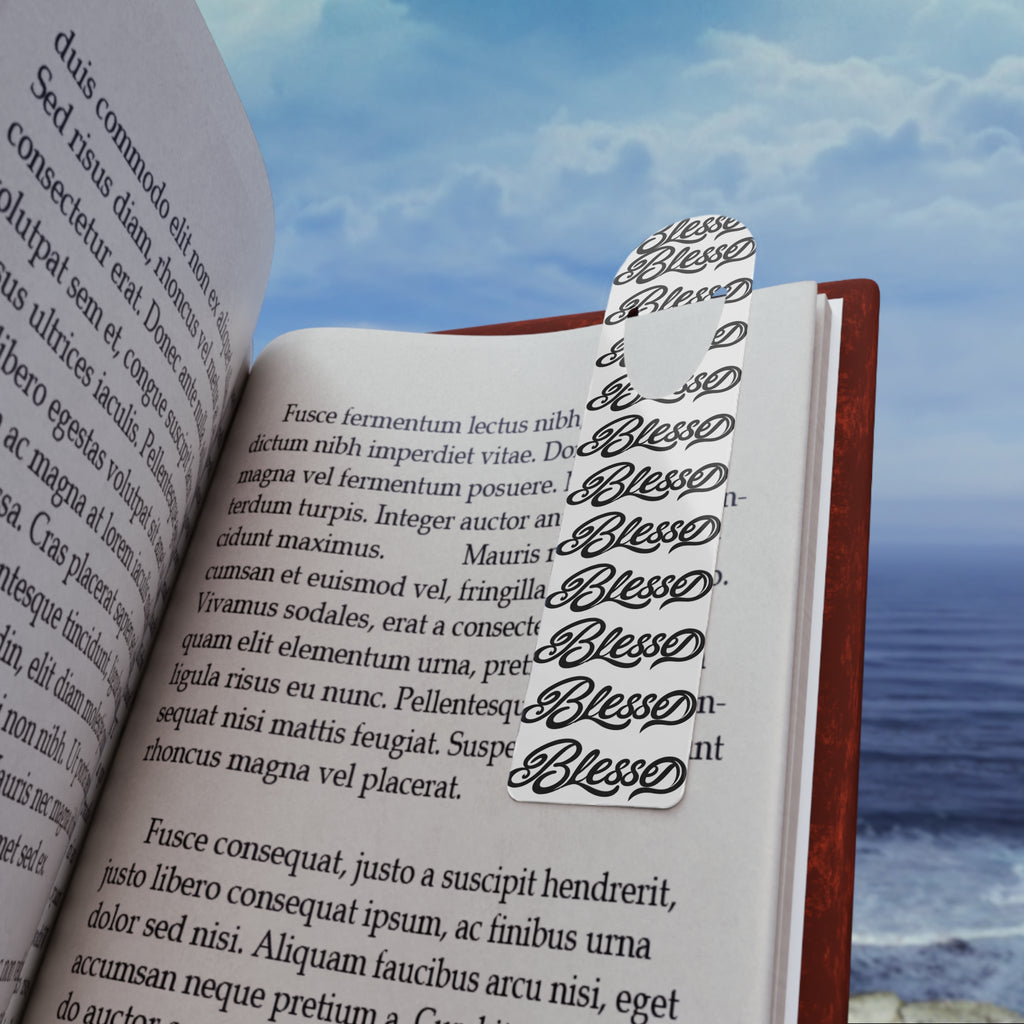 Blessed Black Out Signature Bookmarker