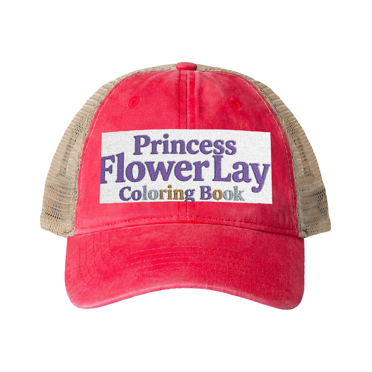 Princess FlowerLay Washed Mesh Back Cap