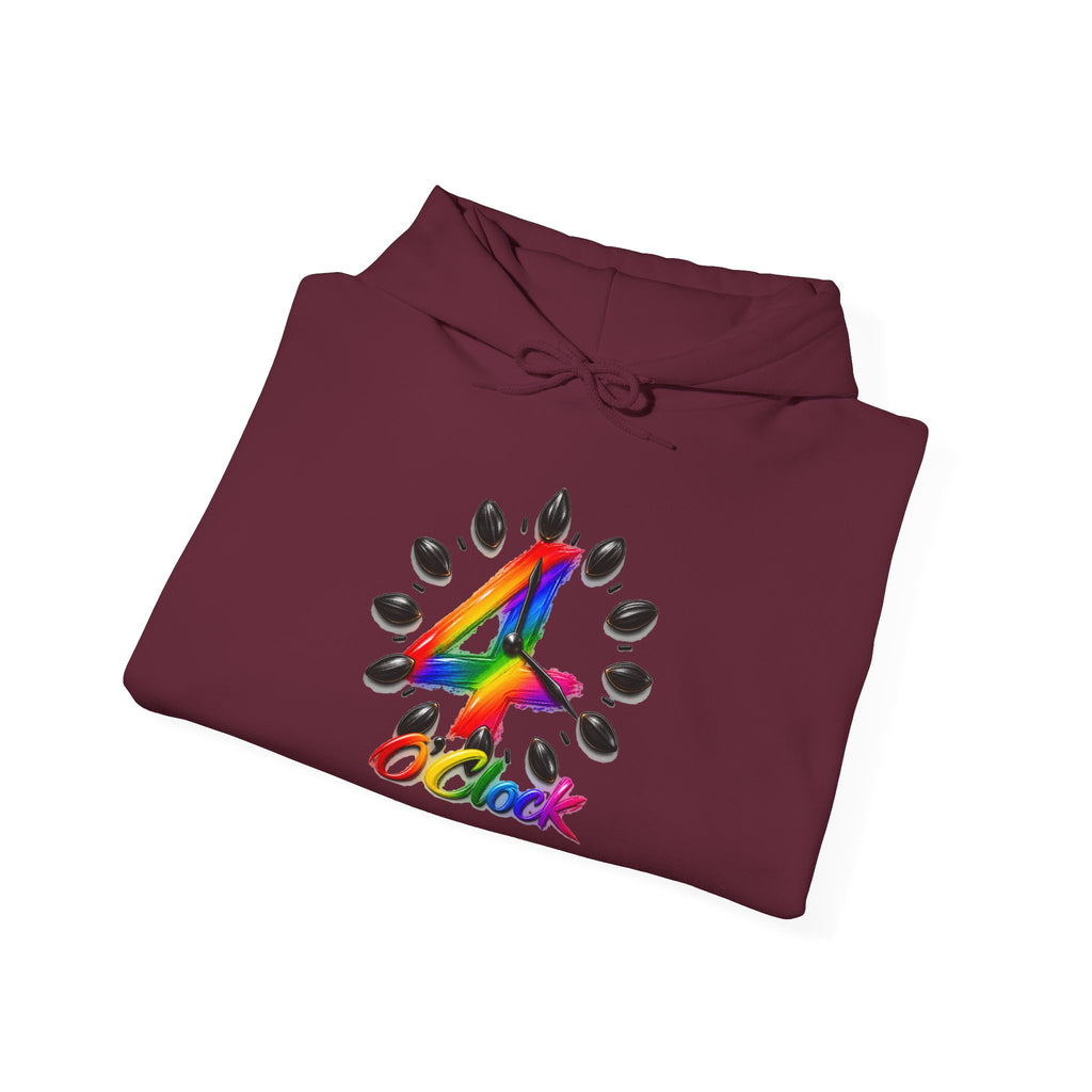 4 O'Clock Adult Hoodie