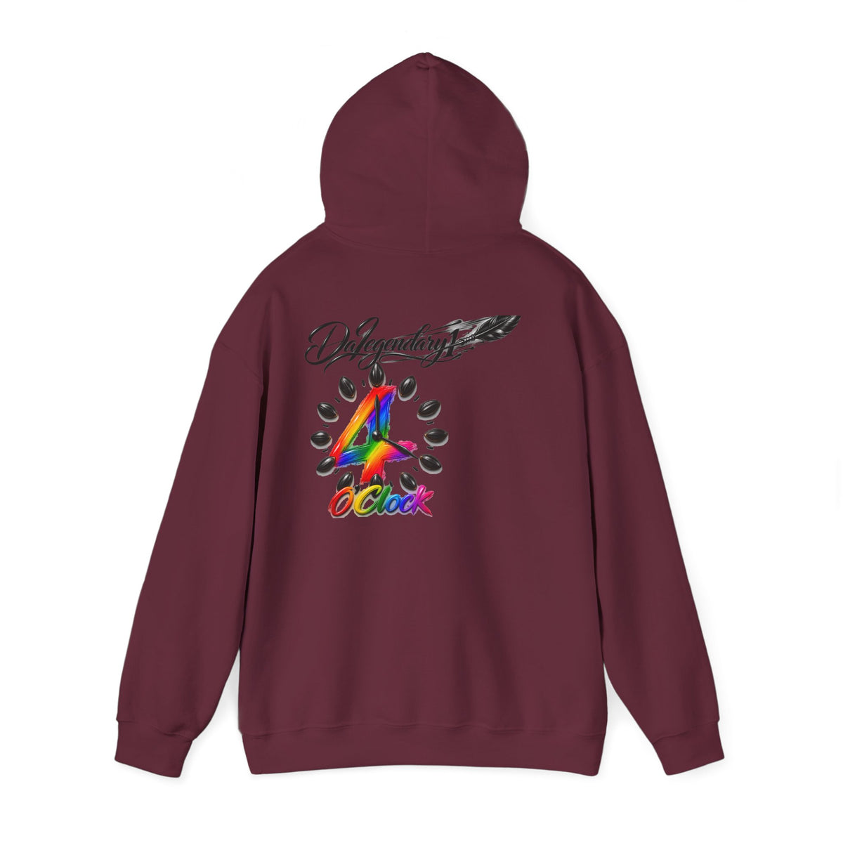4 O'Clock Adult Hoodie