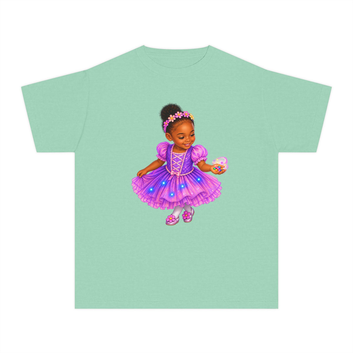 Princess FlowerLay Magical Flower Seeds Youth T Shirt