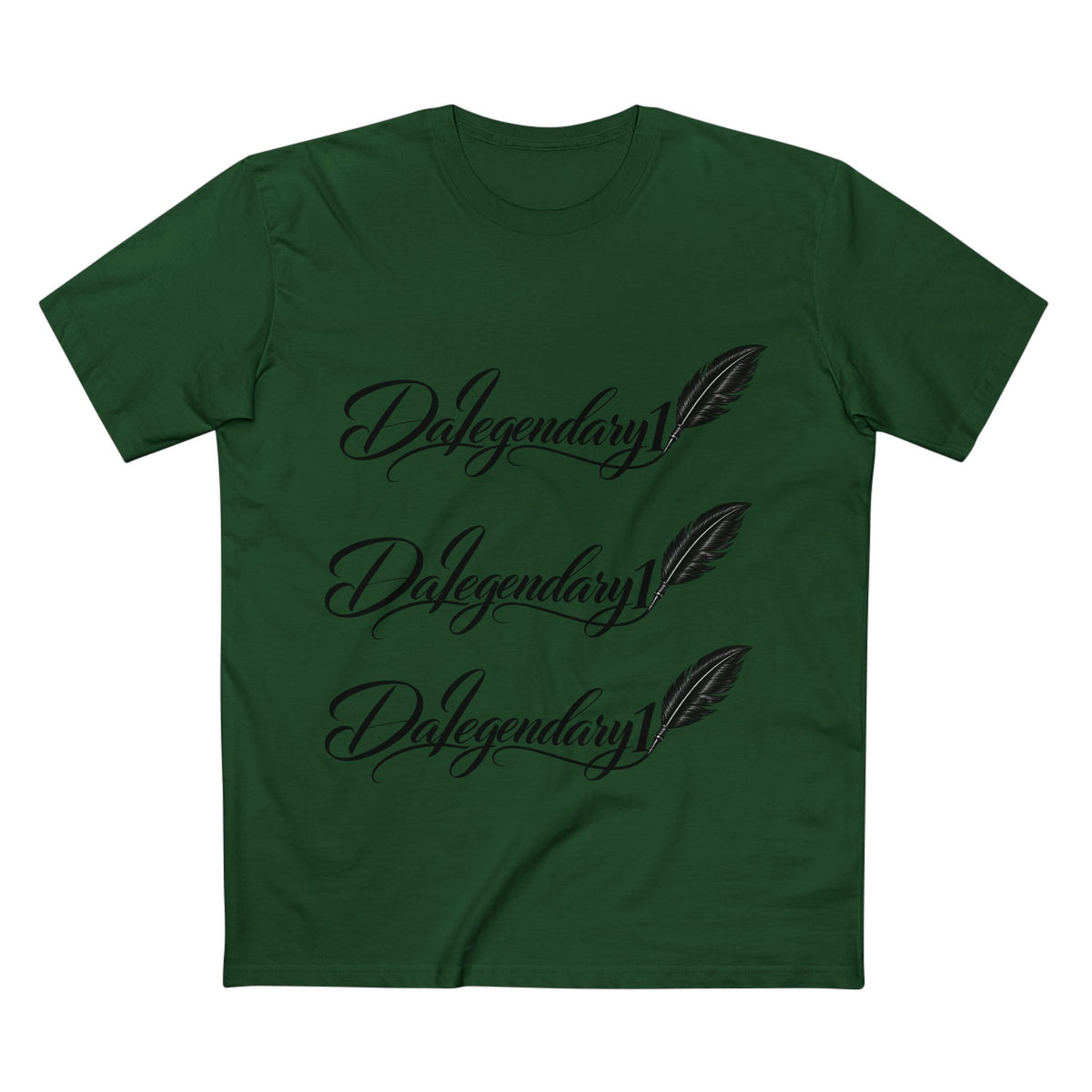 DaLegendary1 Black Ink Tee