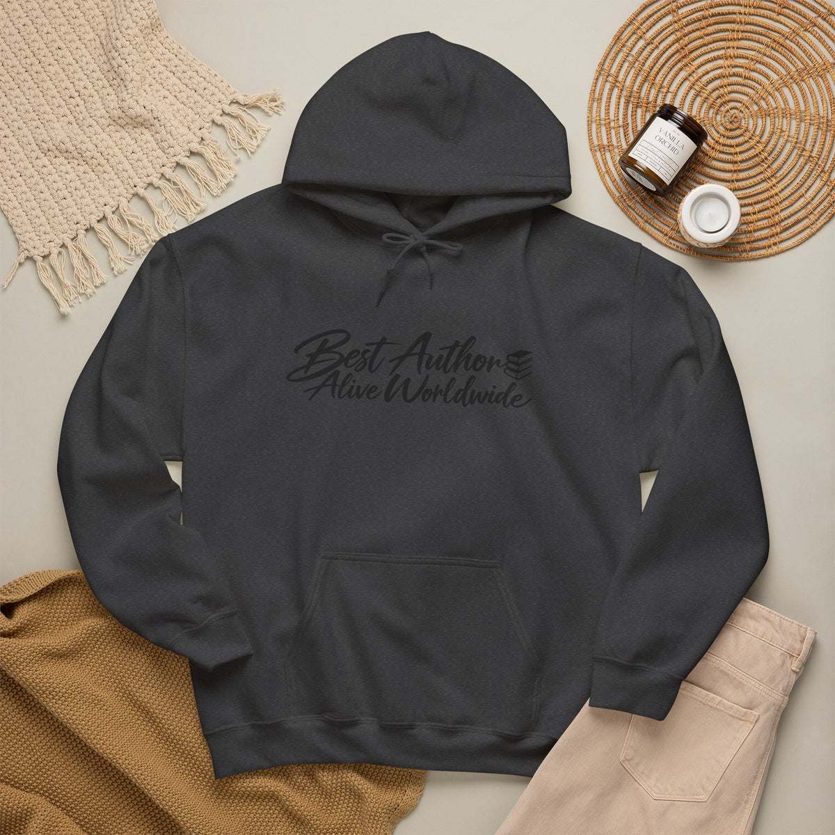 Best Author Blessed Author Alive Hoodie