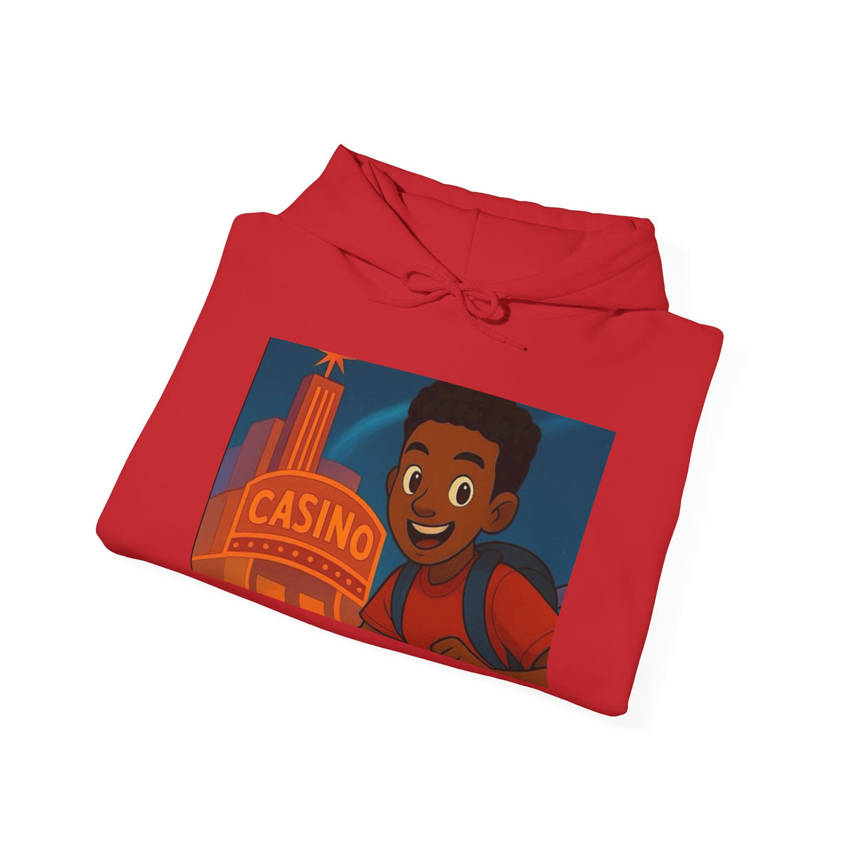 The Invisible Jackpot: Mysteries of the Casino Adult Hoodie