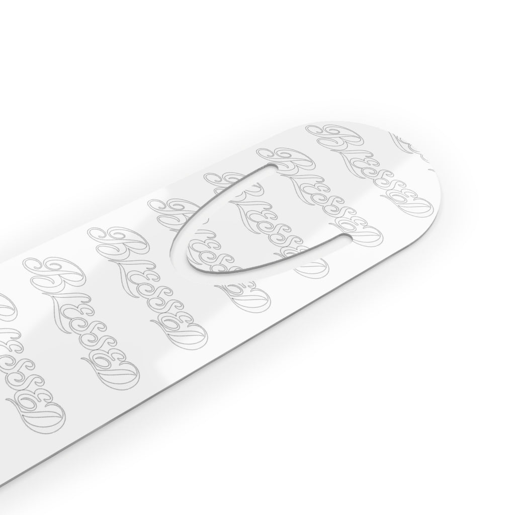 Blessed White Out Signature Bookmarker
