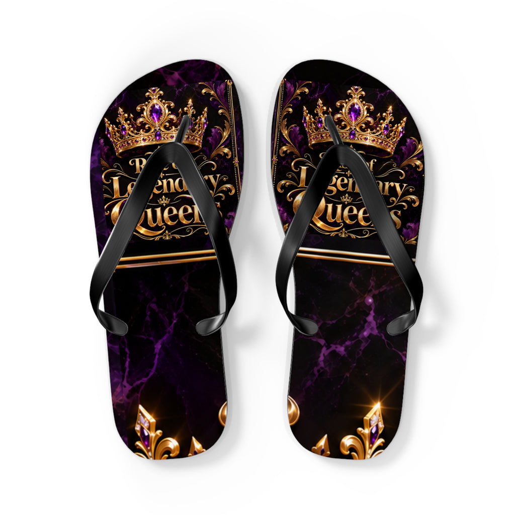 Rise of Legendary Queens Crown Flip Flops