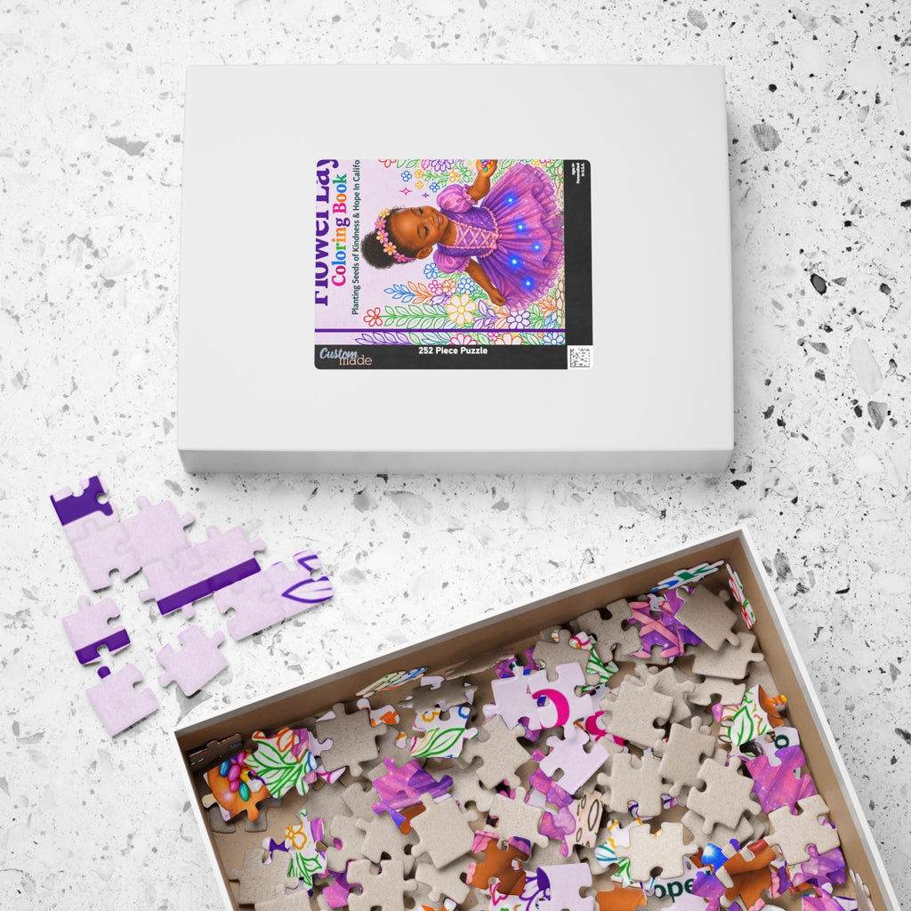 Princess FlowerLay Color Garden Puzzle