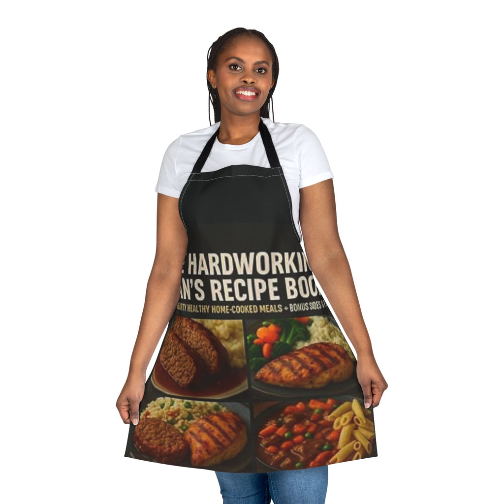 The Hardworking Man’s Recipe Book Cooking Apron