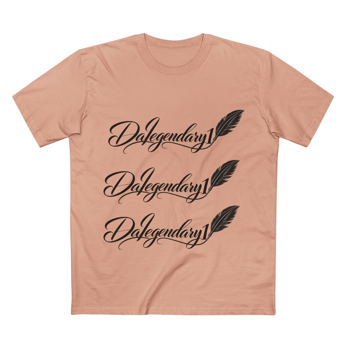 DaLegendary1 Black Ink Tee