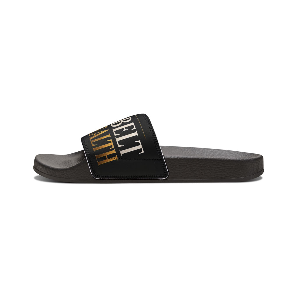 The Black Belt House Wealth Adult Slide Sandals