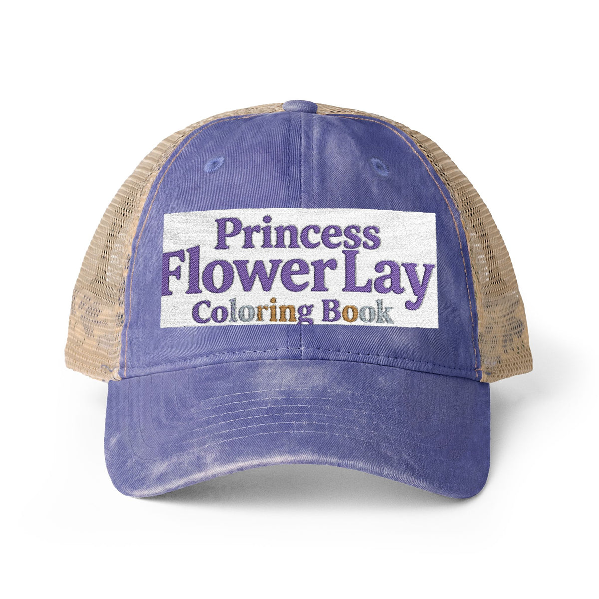 Princess FlowerLay Washed Mesh Back Cap