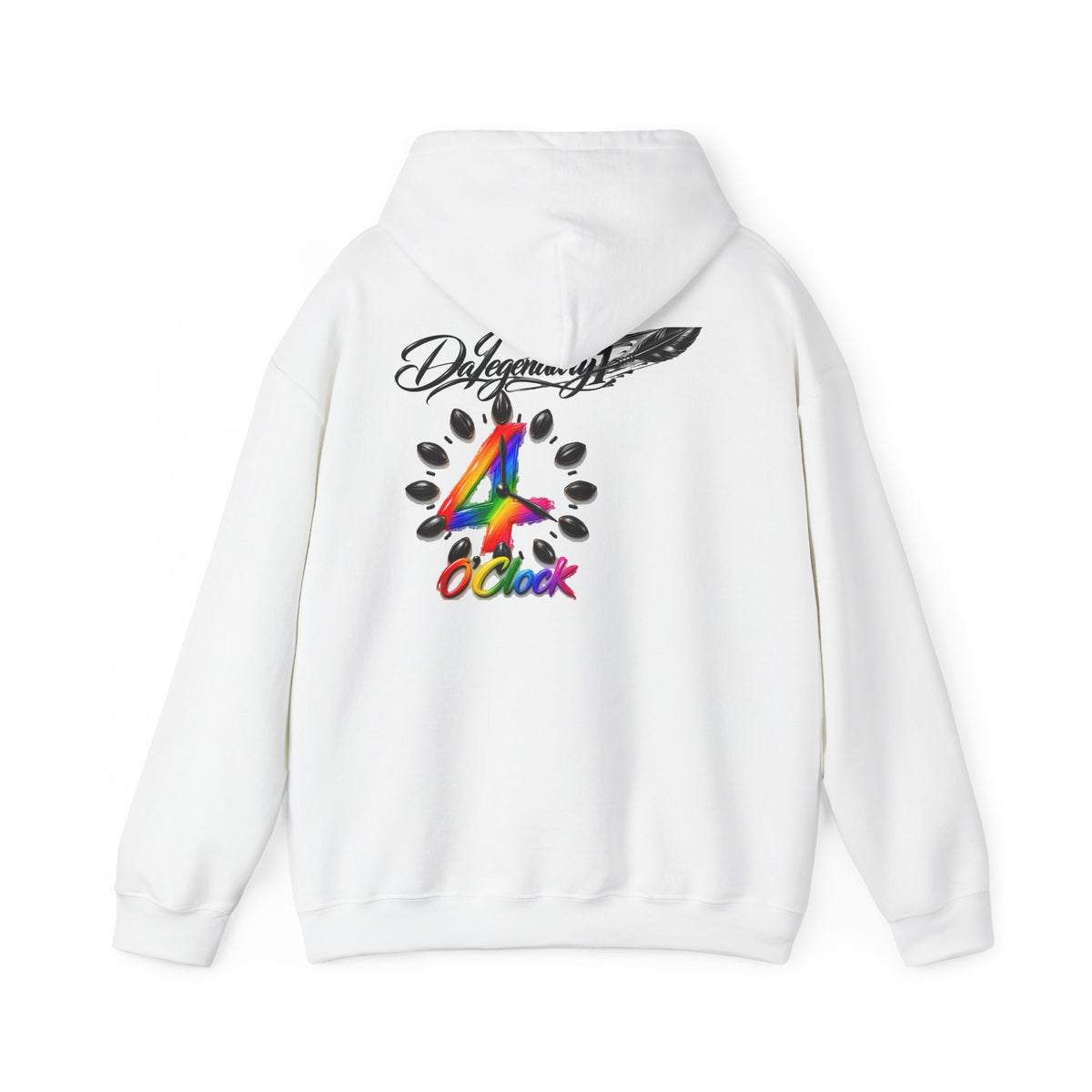 4 O'Clock Adult Hoodie
