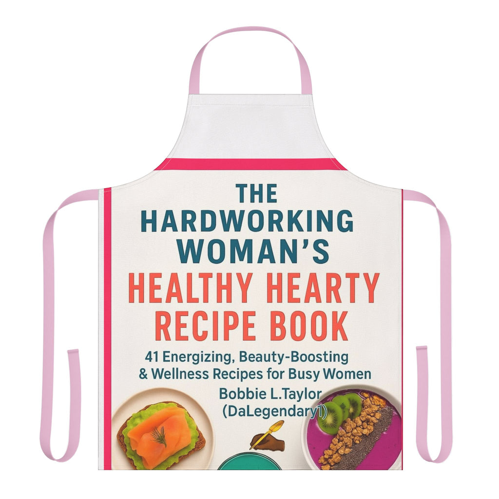 The Hardworking Woman’s Healthy Hearty Recipe Book Cooking Apron