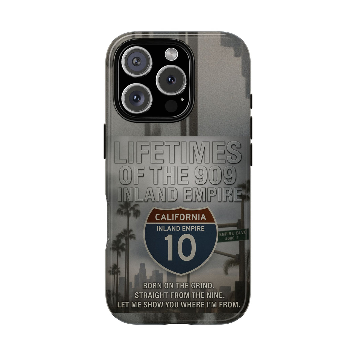 Lifetimes of the 909 Inland Empire Tough Phone Case