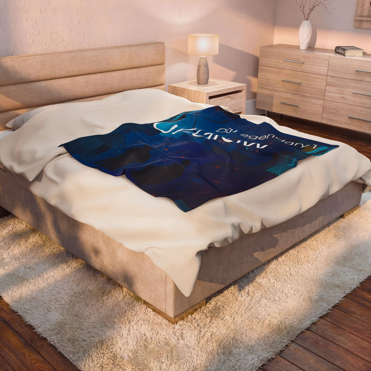 UFGlow Velveteen Plush Blanket