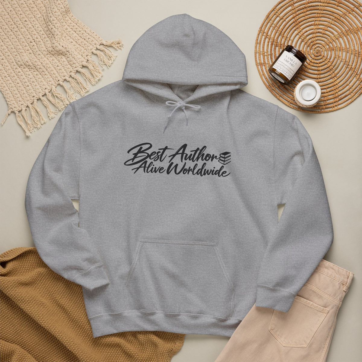 Best Author Blessed Author Alive Hoodie