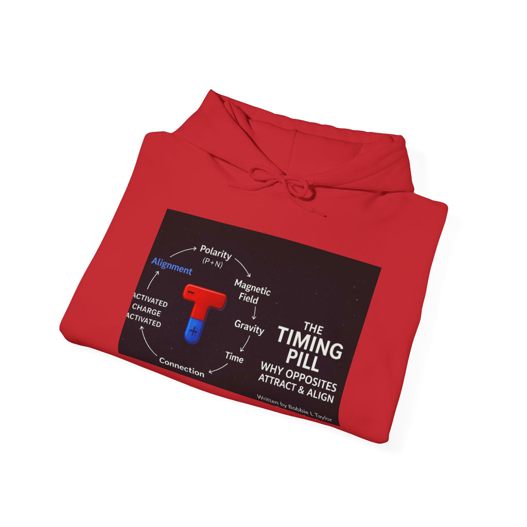 The Timing Pill Black Out Hoodie