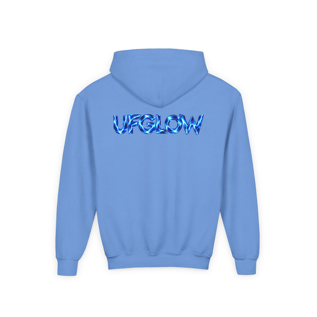 UFGlow Electric Blue Youth Hoodie