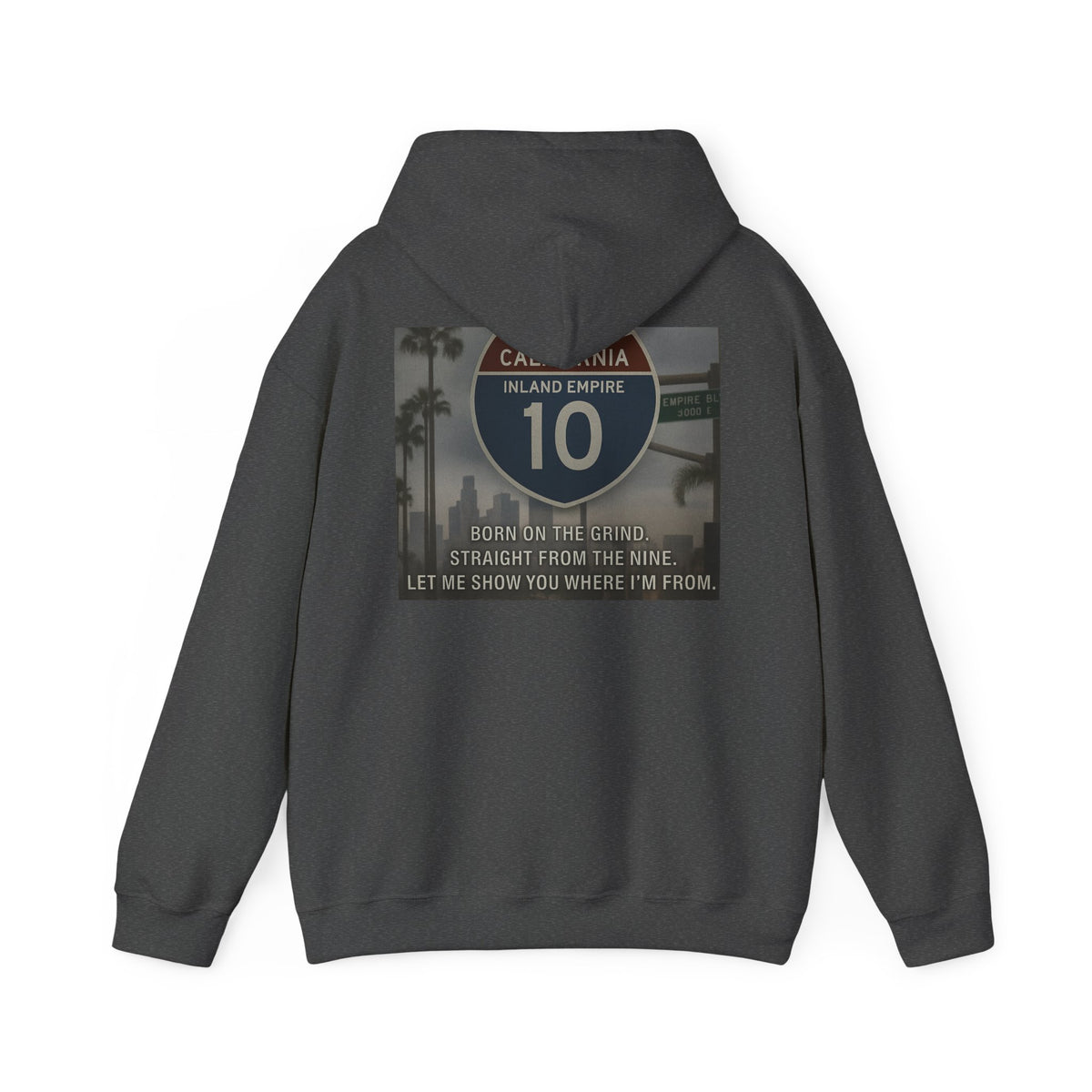 Lifetimes of the 909 Inland Empire Adult Hoodie