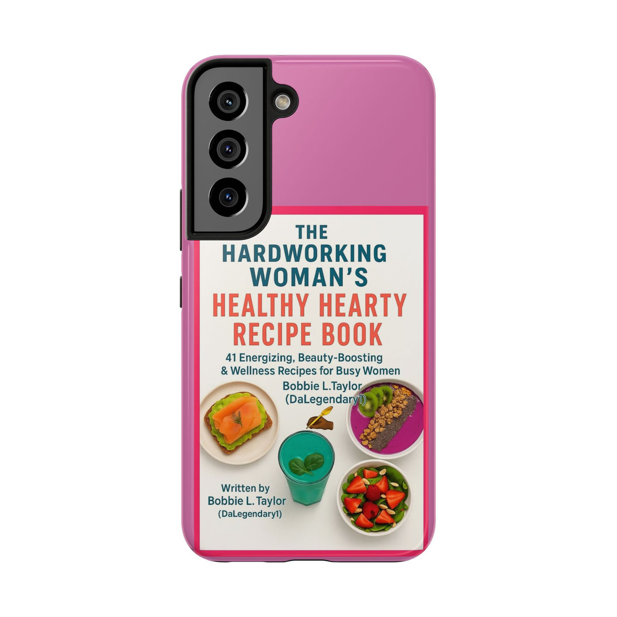 The Hardworking Woman’s Healthy Hearty Recipe Book Tough Phone Case