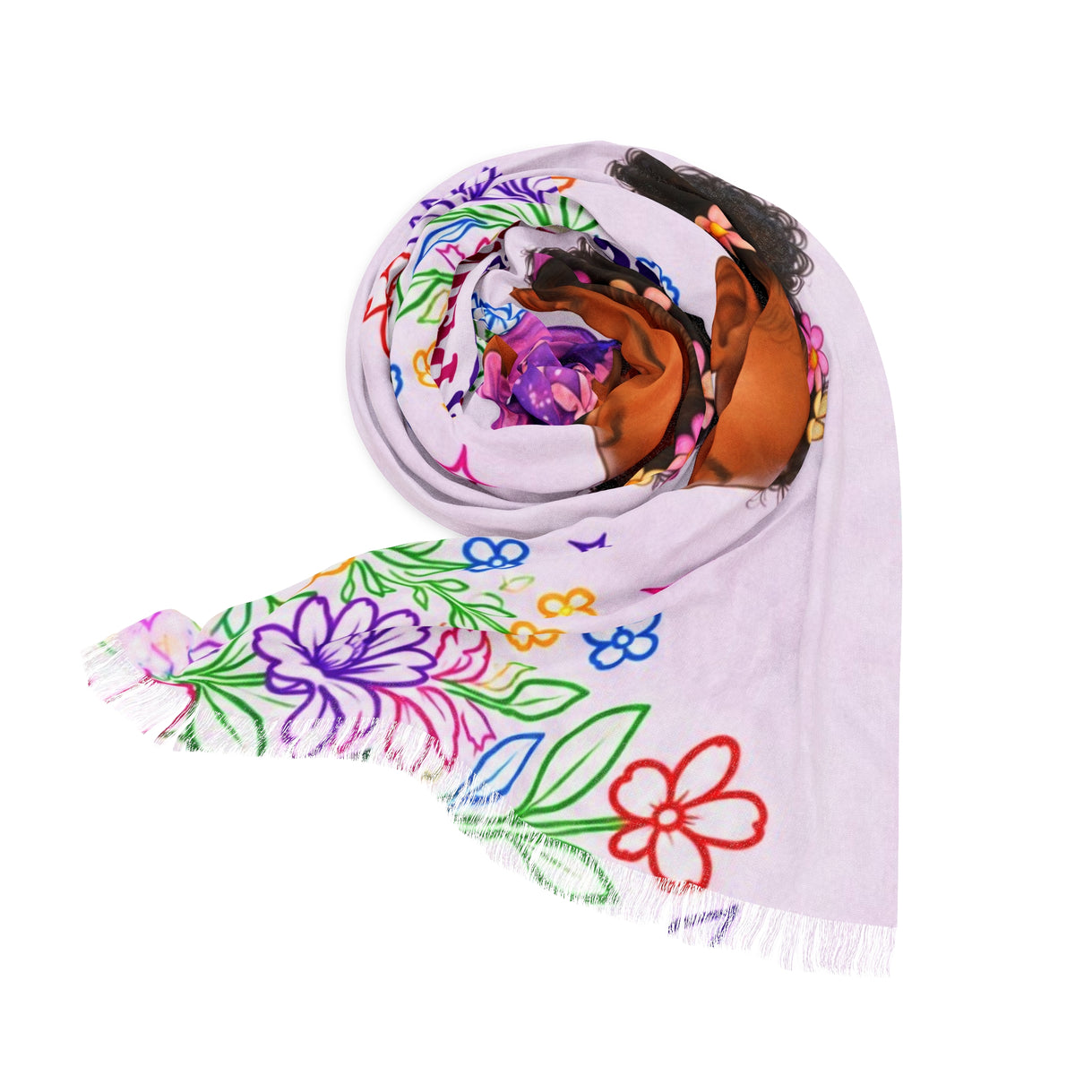 Princess FlowerLay Floral Scarf