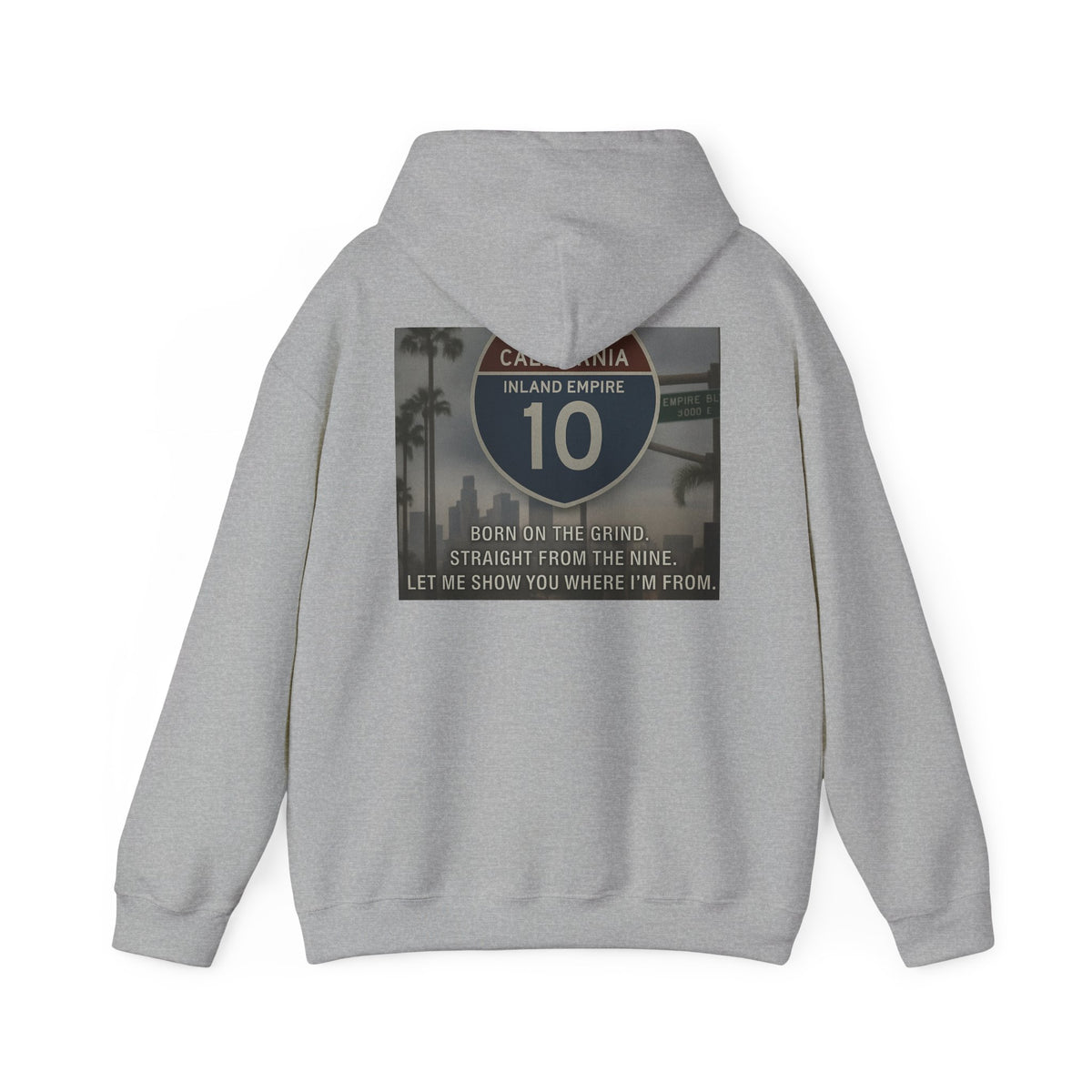 Lifetimes of the 909 Inland Empire Adult Hoodie