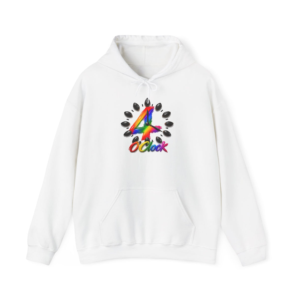 4 O'Clock Adult Hoodie
