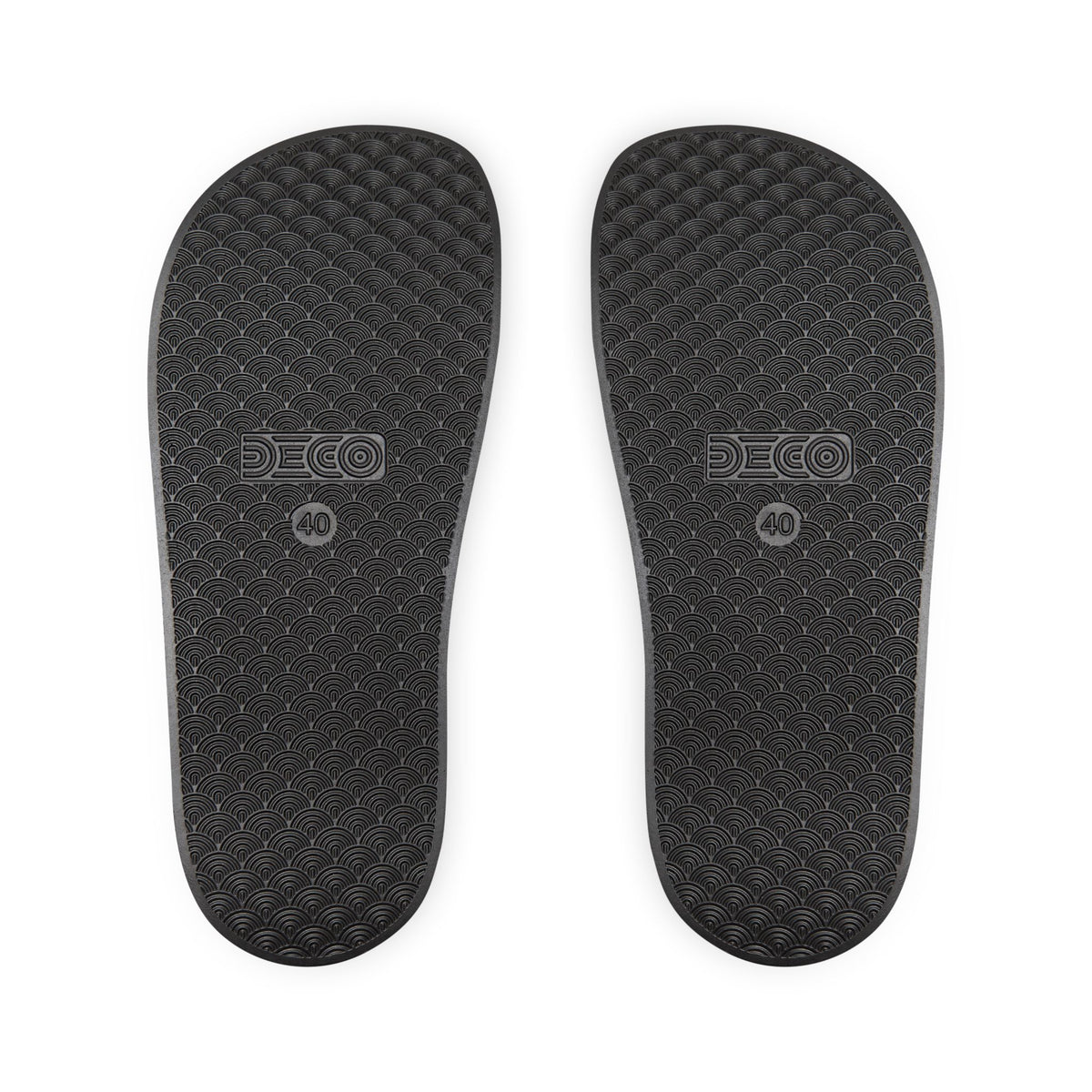 The Black Belt House Wealth Adult Slide Sandals