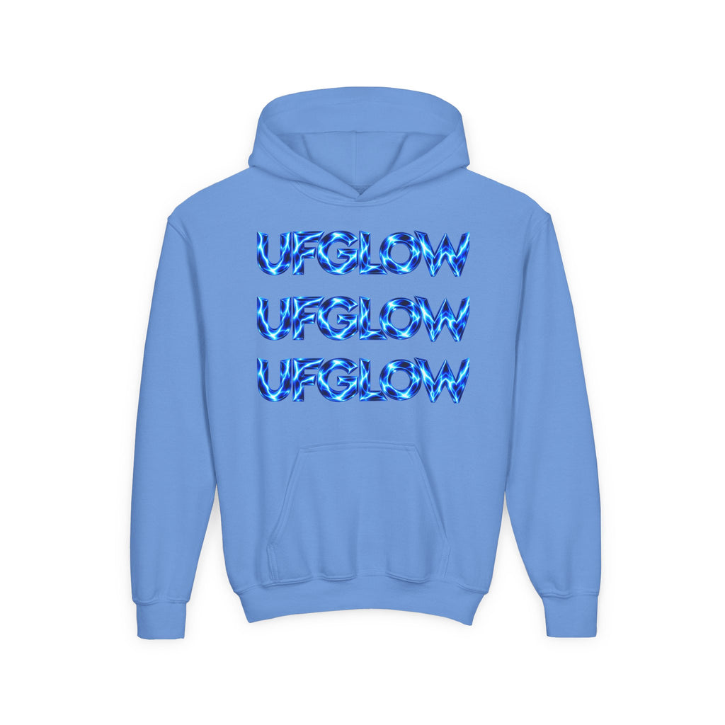 UFGlow Electric Blue Youth Hoodie