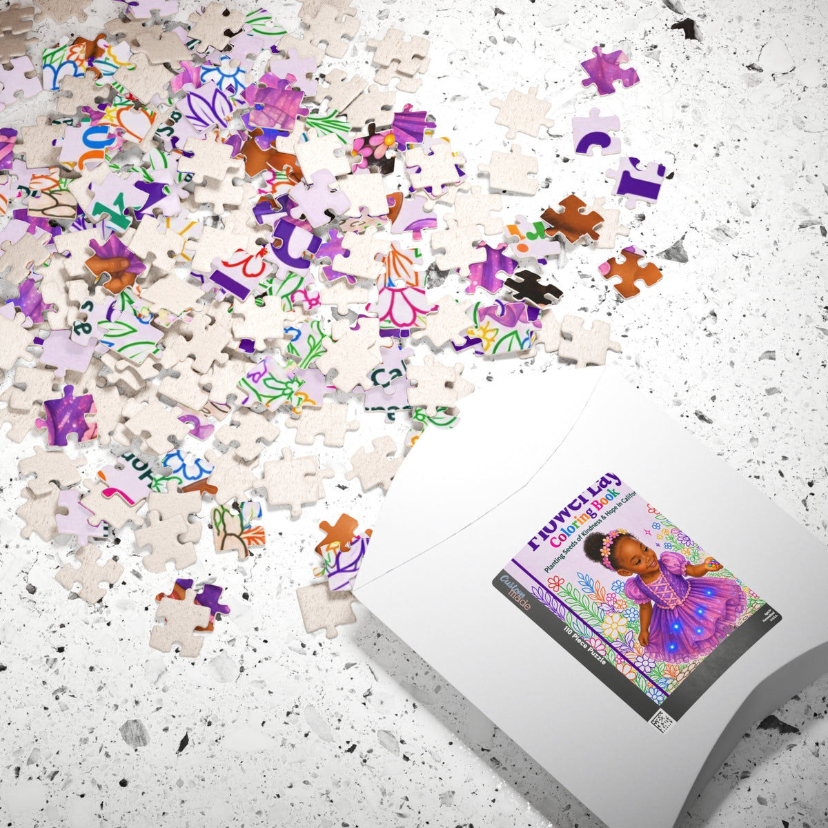 Princess FlowerLay Color Garden Puzzle