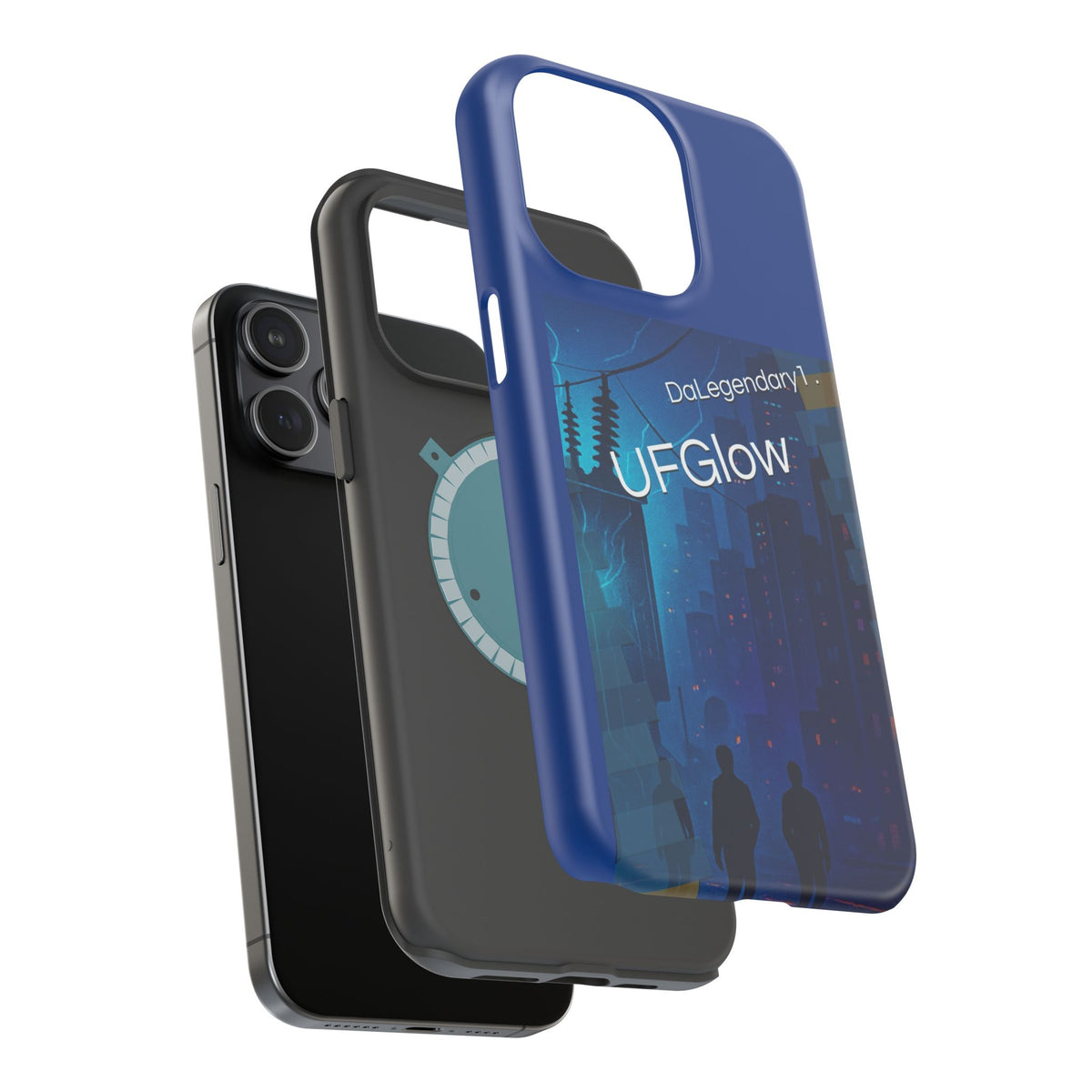 UFGlow Magnetic Impact Resistant Phone Case
