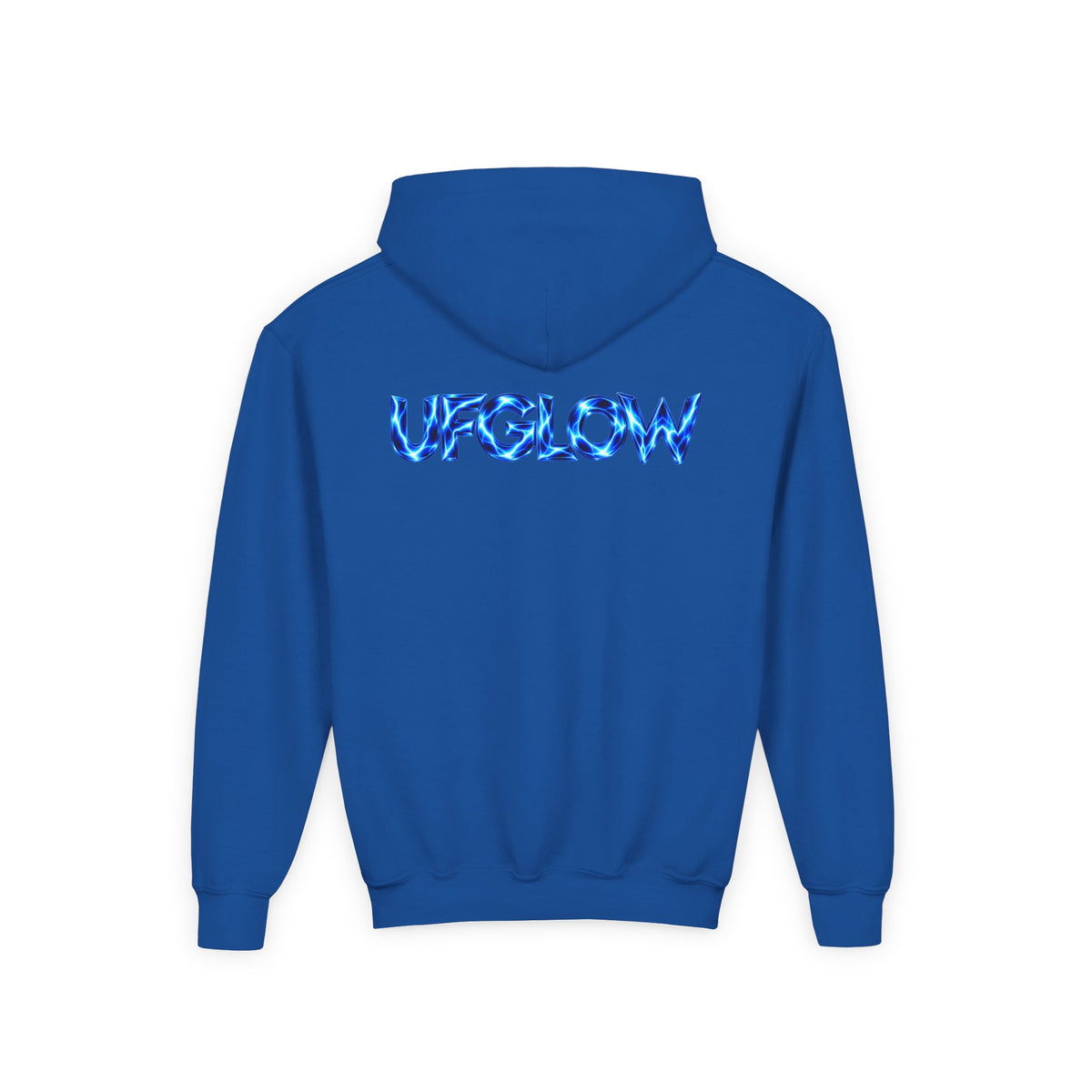UFGlow Electric Blue Youth Hoodie