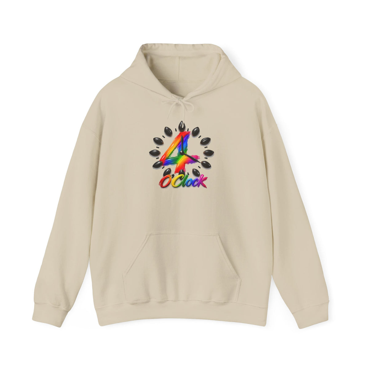 4 O'Clock Adult Hoodie